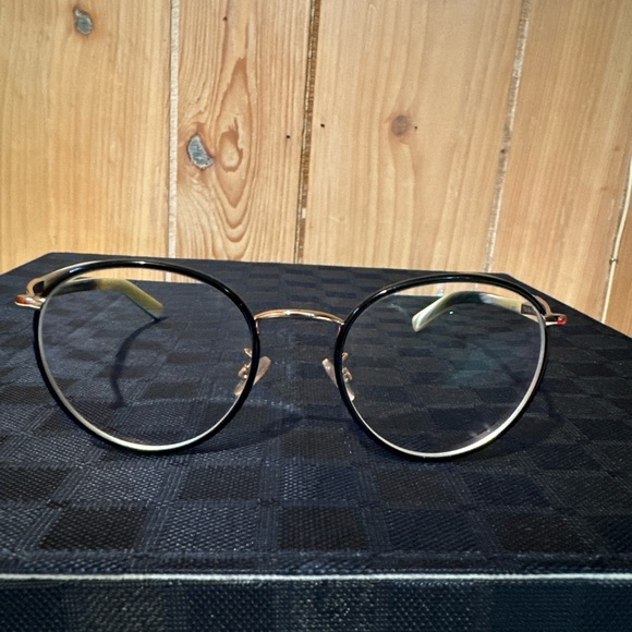 TOM FORD 5332 COL 005 SIZE 51/20/150. HORN TEMPLE BLACK METAL FRONT. - Picture 6 of 8